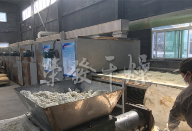 山東安耐吉科技催化條劑帶式干燥機第二套設計成功